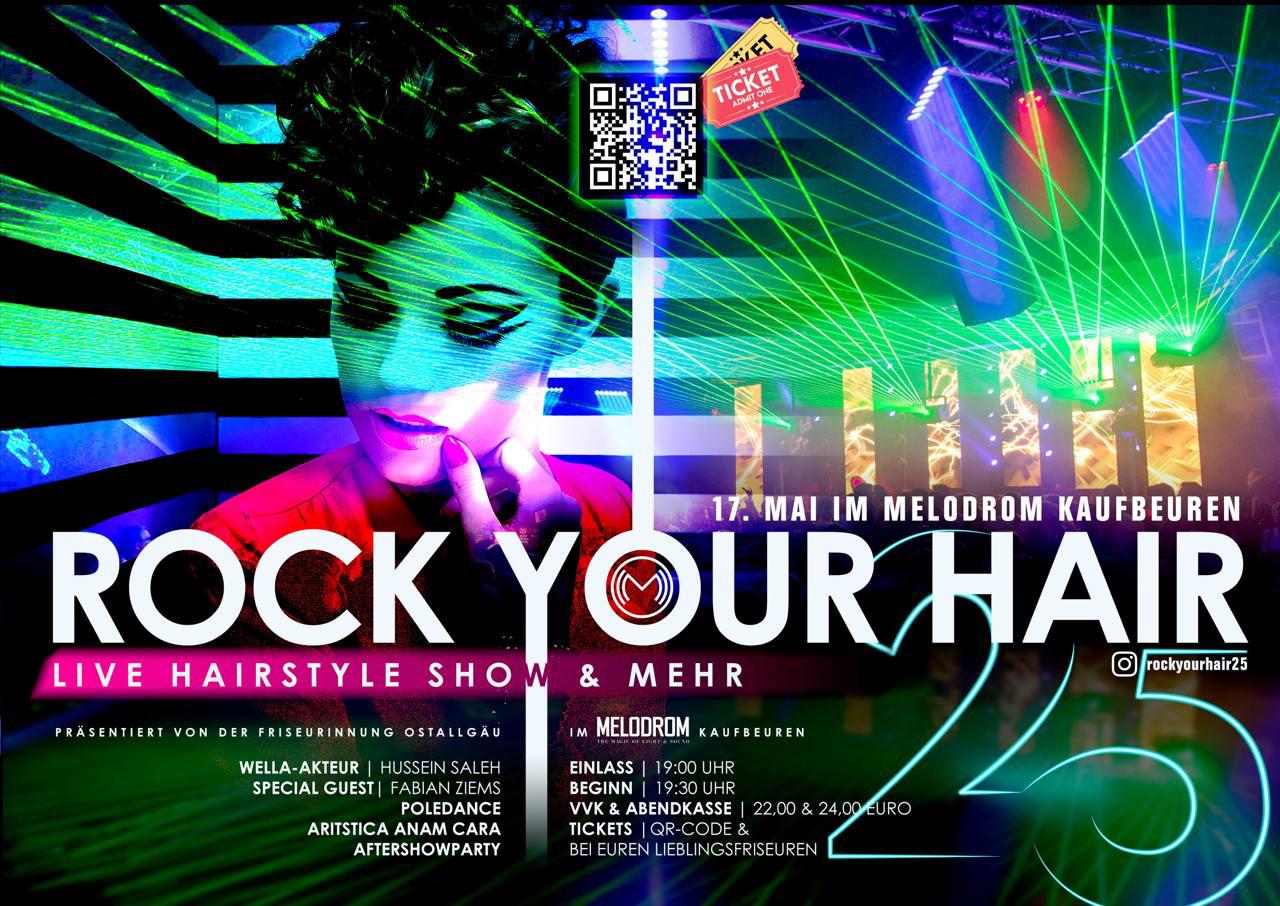 ROCK YOUR HAIR Flyer 1