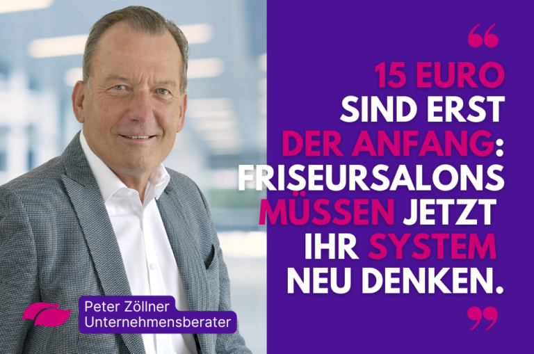 „15 Euro sind erst der Anfang – Friseursalons müssen jetzt ihr System neu denken.“ 1 Design ohne Titel 1
