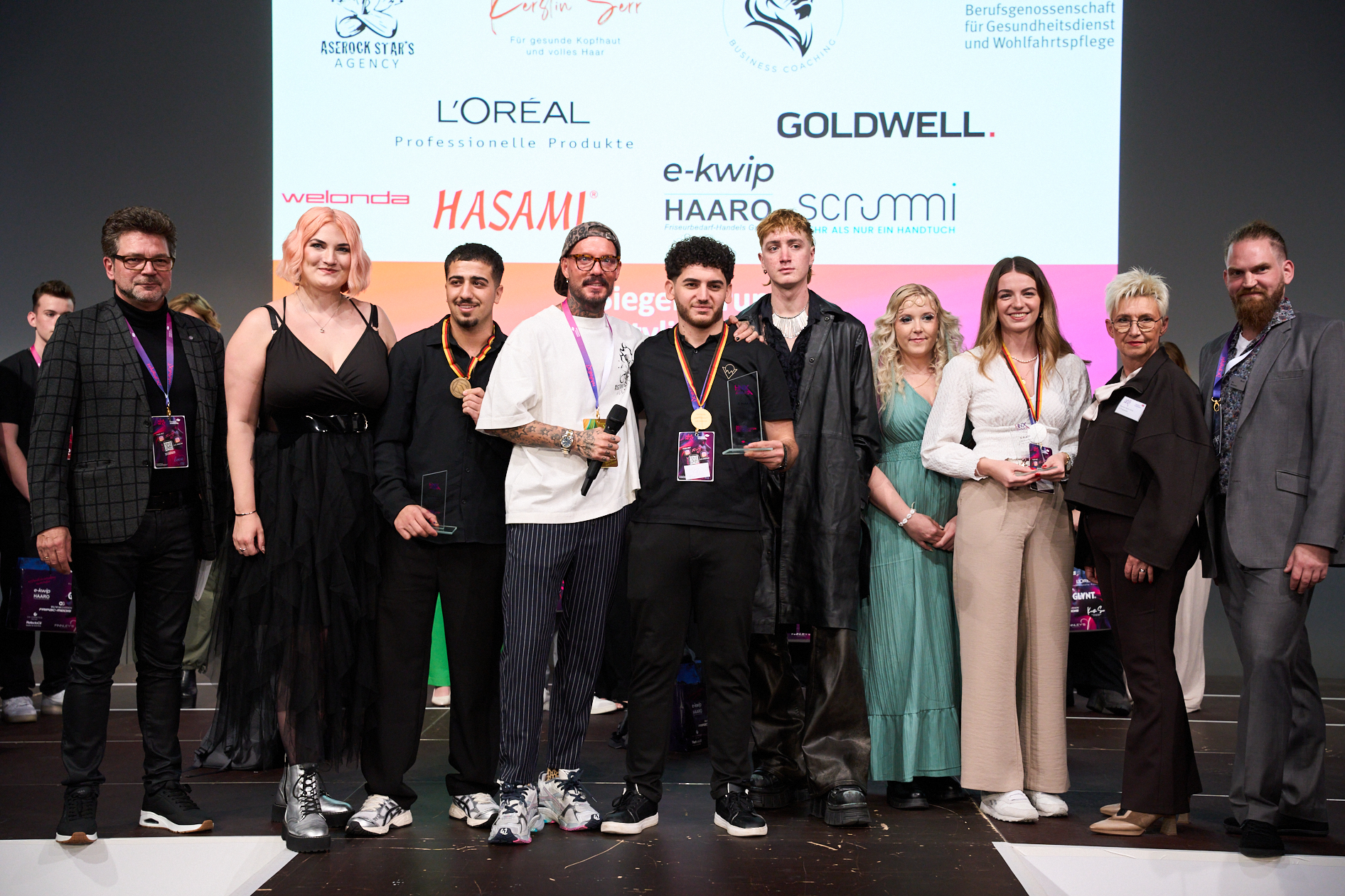 HNX Award 2025 Junior Stylist Alle Sieger Credit ZV Friseurhandwerk Ben Van Skyhawk