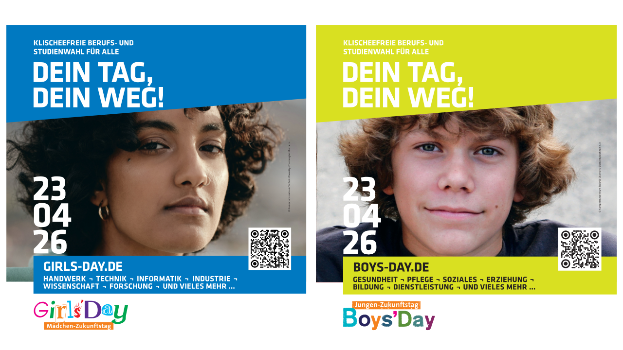 Bilder ZV Newsletter Girls Boys Day