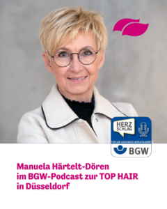 Manuela Haertelt Doeren im BGW Podcast