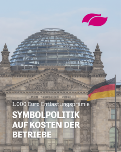 Newsletter Bild Entlastungspraemie