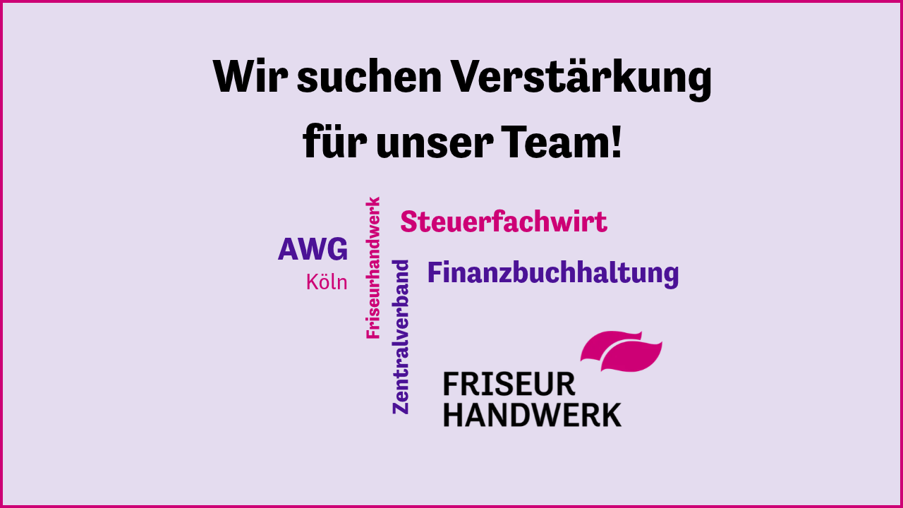 Newsletter Stellenausschreibung